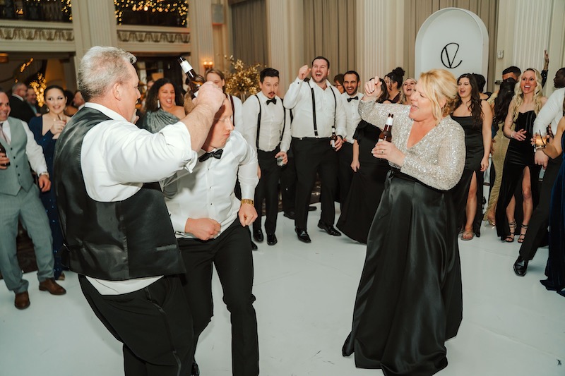 Dancing People at Wedding